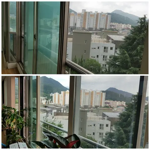 광주 동구 산수동 두암타운 KCC 창호 시공 사진