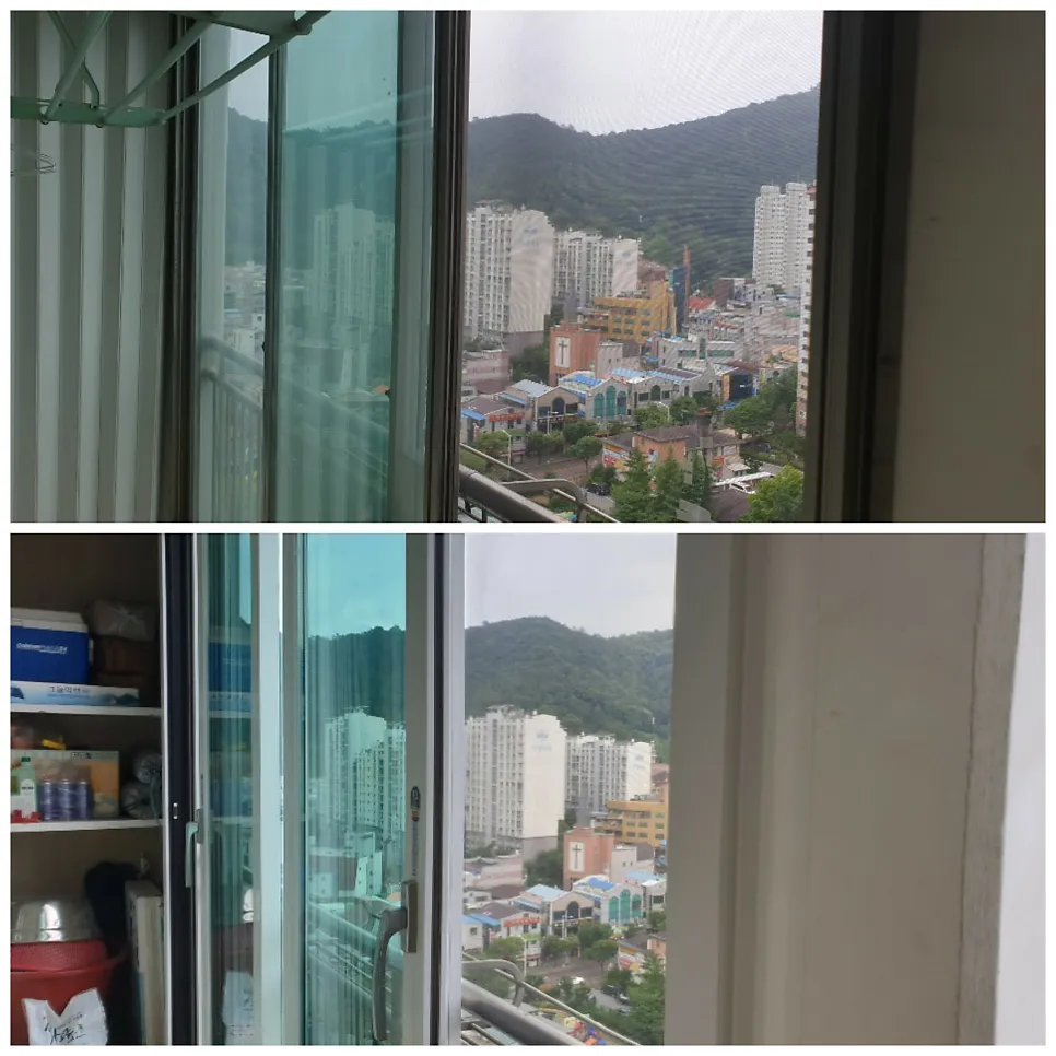 광주  현대삼환아파트 KCC 창호 시공 사진 2 — 마음까지 상쾌해집니다