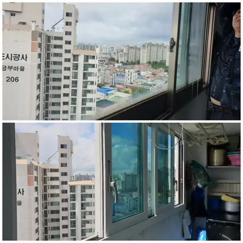 광주 서구 금호동  KCC 창호 시공 사진
