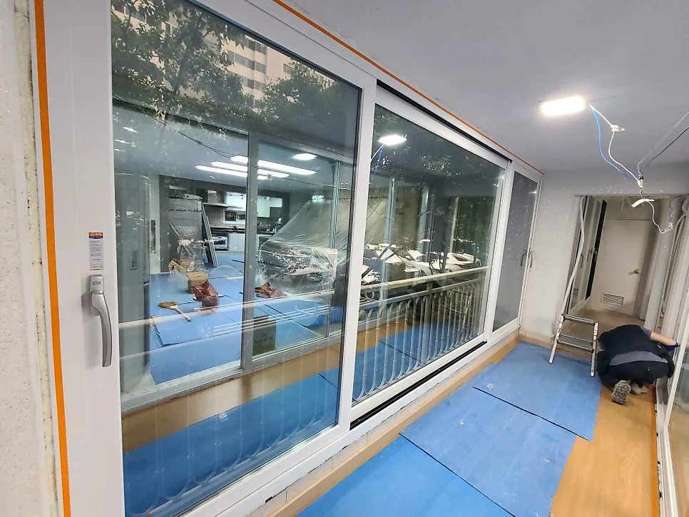 광주 북구 운암동 성원아파트 KCC 창호 시공 사진 26 — 시공 완료 사진을 한번 보실까요?