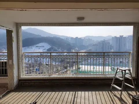광주 남구 진월동 고운하이빌 KCC 창호 시공 사진