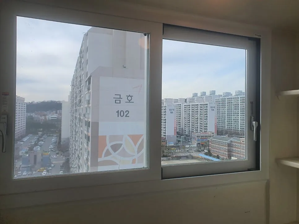 광주 북구 일곡동  KCC 창호 시공 사진 9 — 사용한 제품 : KCC발코니뉴프라임 140