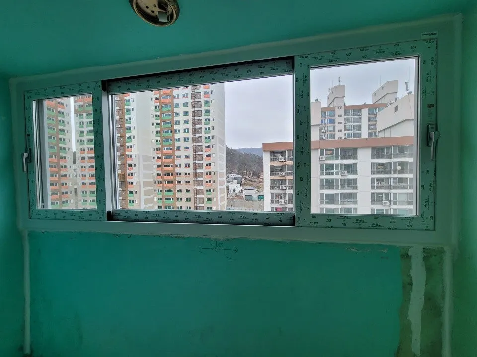 전남 화순 KCC 창호 시공 사진 4 — 이렇게 좋은 곳에서 시공을 할 때면 덩달아 기분도 좋은 것 같아요 ^^
