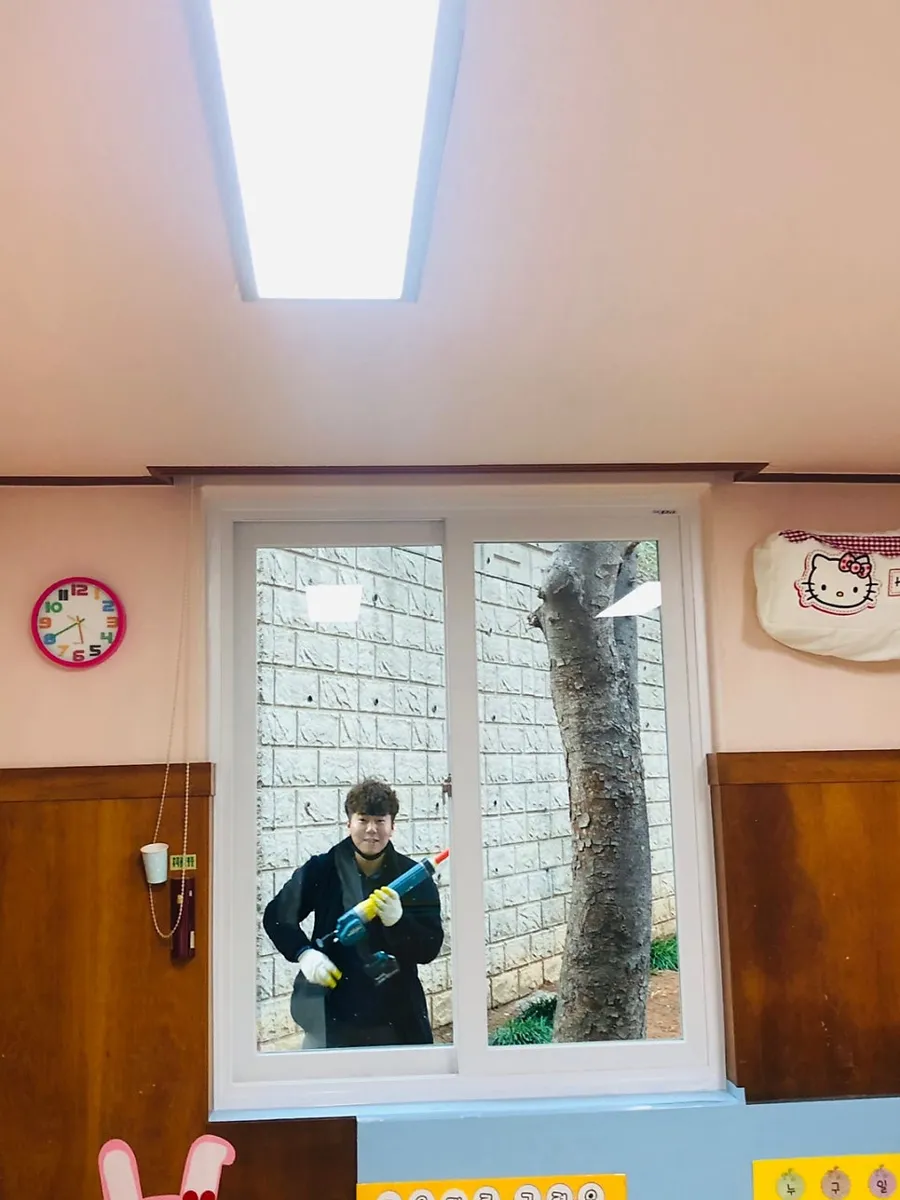광주 서구 쌍촌동 현대아파트 KCC 창호 시공 사진 7 — 시공 제품 : KCC- 뉴프라임120