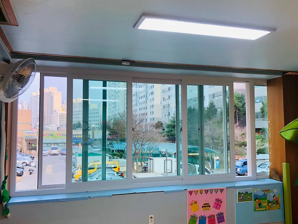 광주 서구 쌍촌동 현대아파트 KCC 창호 시공 사진 9 — 시공 제품 : KCC- 뉴프라임120