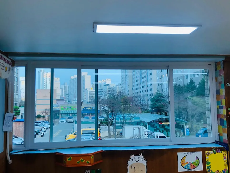 광주 서구 쌍촌동 현대아파트 KCC 창호 시공 사진 10 — 시공 제품 : KCC- 뉴프라임120