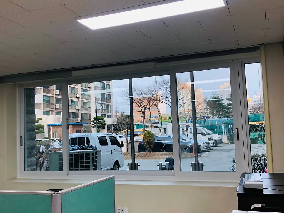 광주 서구 쌍촌동 현대아파트 KCC 창호 시공 사진 12 — 시공 제품 : KCC- 뉴프라임120