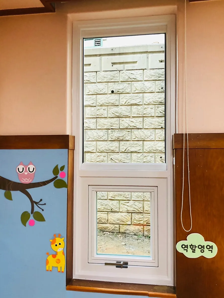 광주 서구 쌍촌동 현대아파트 KCC 창호 시공 사진 15 — 시공 제품 : KCC-뉴프라임120