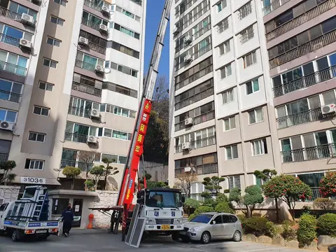 광주 남구 진월동 중흥아파트 KCC 창호 시공 사진