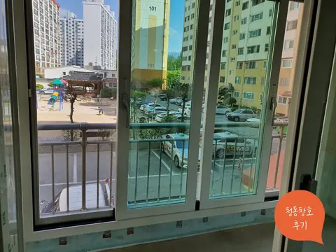 광주 북구 문흥동 KCC 창호 시공 사진