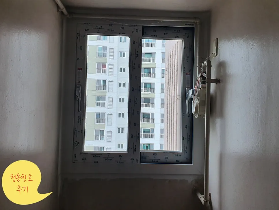 전남 목포 KCC 창호 시공 사진 10 — 시공 제품 : 와이드빌118 단창
