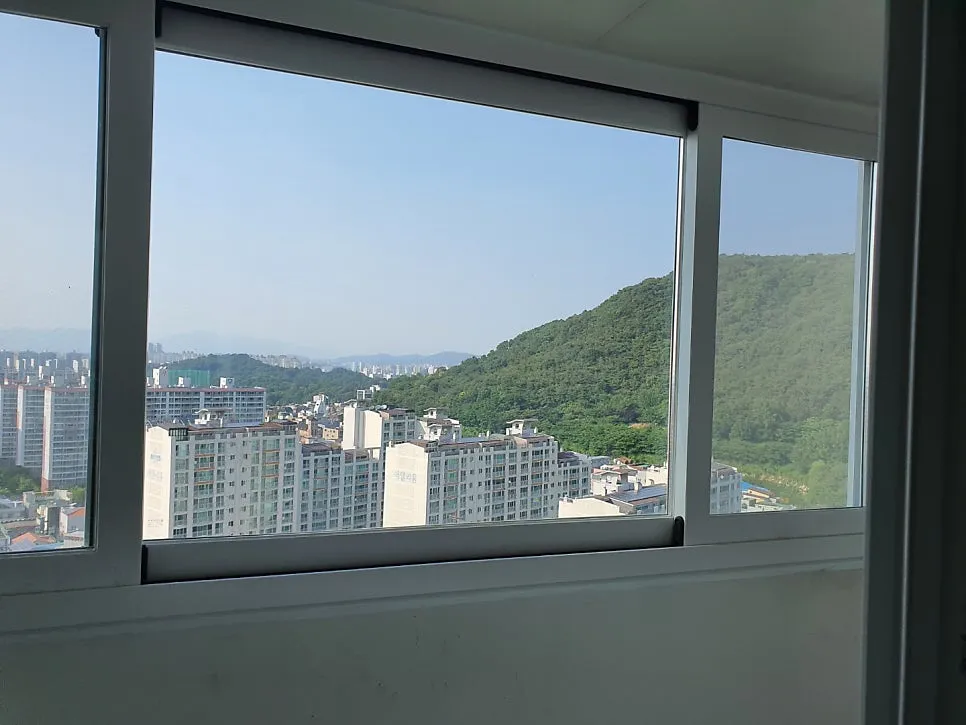 광주 서구 풍암동  KCC 창호 시공 사진 7 — 유리스펙 22T