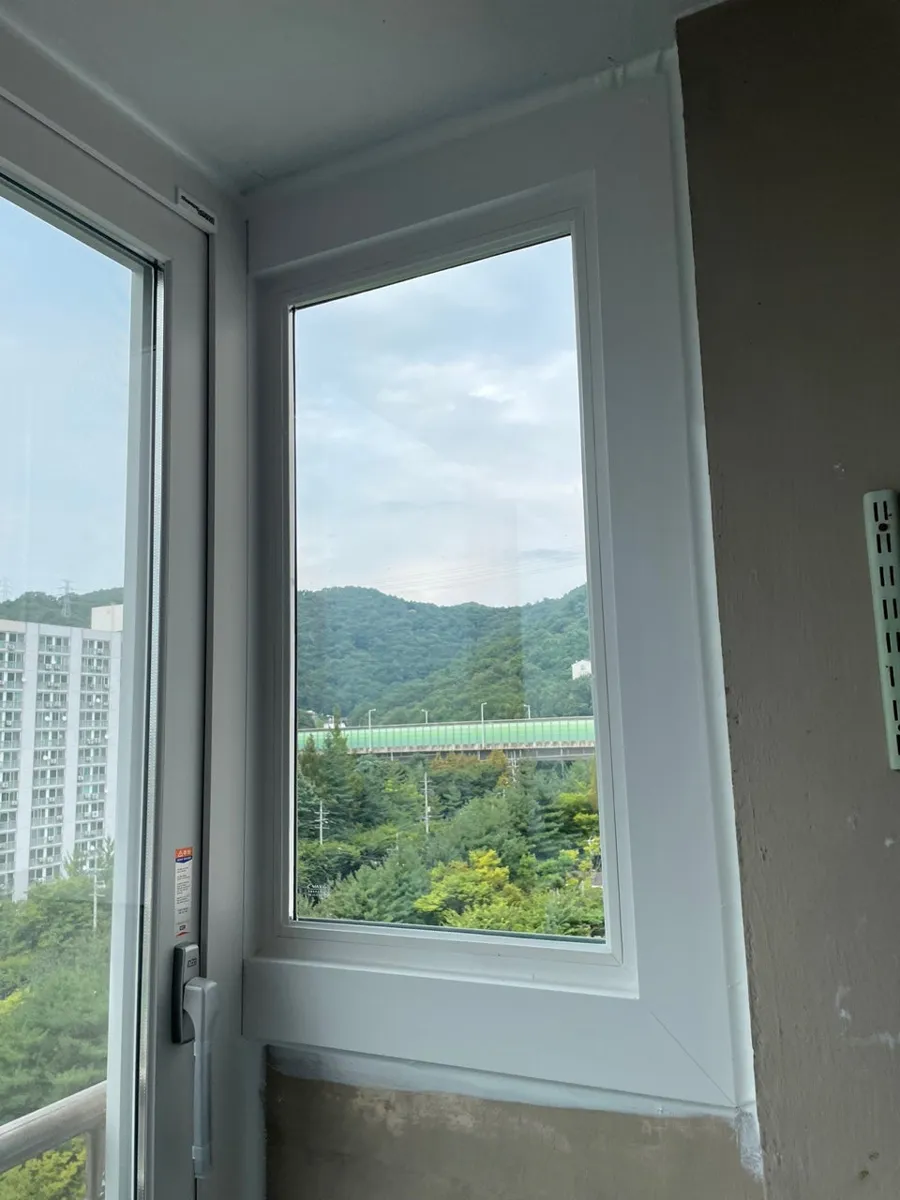 광주 동구 산수동 그린파크 KCC 창호 시공 사진 12 — 유리스펙 22T