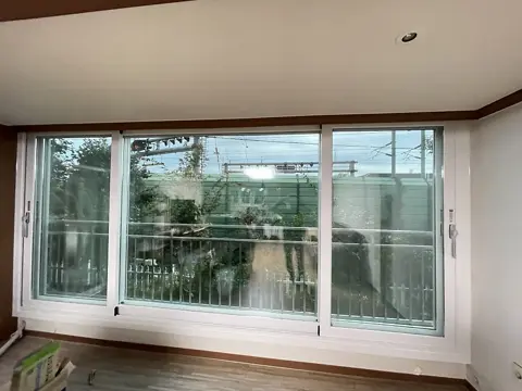 전남 신안 한국하이빌 KCC 창호 시공 사진
