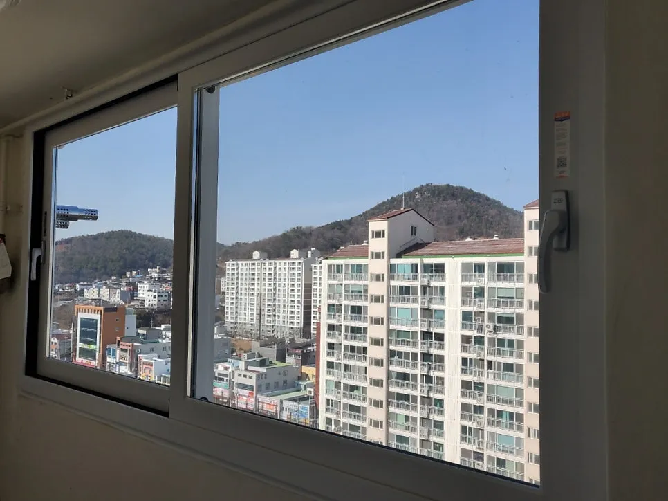 전남 여수  KCC 창호 시공 사진 3 — 시공 후 사진을 보실까요?