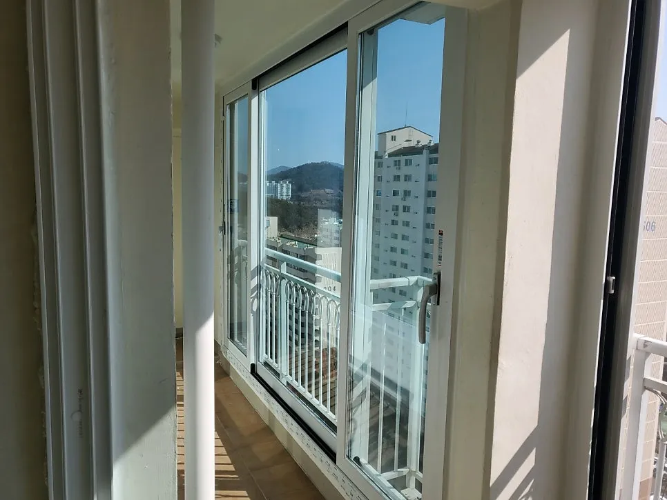 전남 여수  KCC 창호 시공 사진 5 — 시공 후 사진을 보실까요?