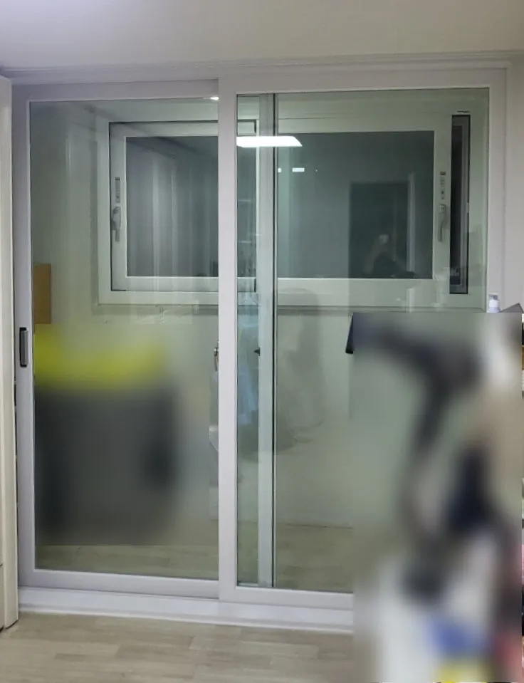 광주 광산구 운남동 운남주공 KCC 창호 시공 사진 8 — 시공 후 사진을 보실까요?
