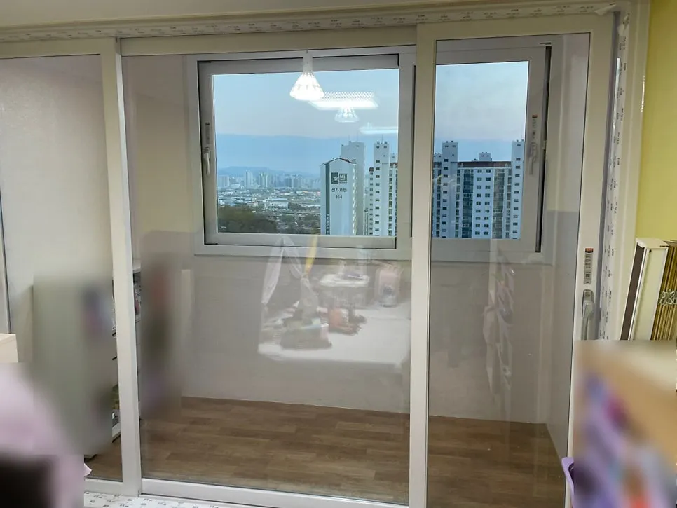 광주 광산구 신창동 신가부영 KCC 창호 시공 사진 3 — 시공 후 사진을 보실까요?