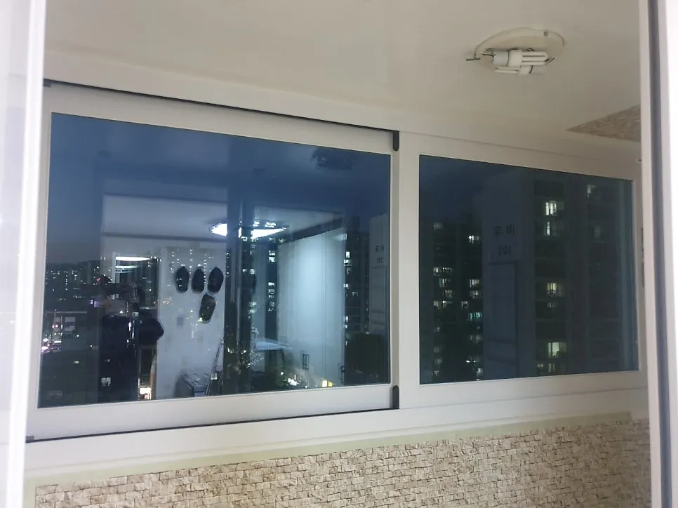 전남 순천  KCC 창호 시공 사진 4 — 시공 후 사진을 보실까요?