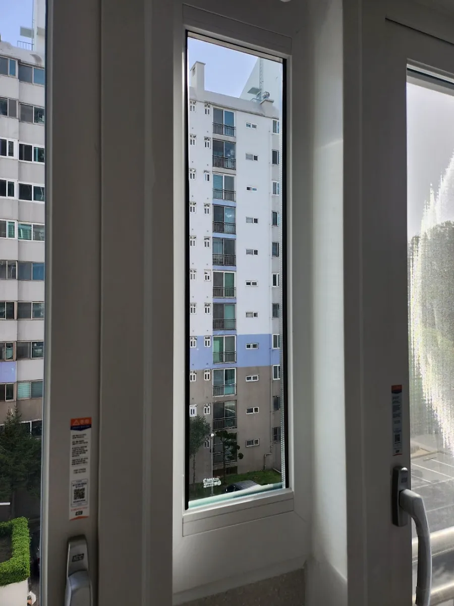 광주 서구 화정동 금호타운 KCC 창호 시공 사진 2 — 시공 후 사진을 보실까요?