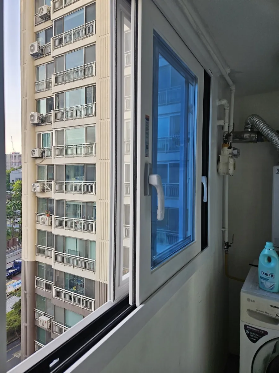 광주 북구 양산동 양산타운송촌삼익 KCC 창호 시공 사진 5 — 시공 후 사진을 보실까요?