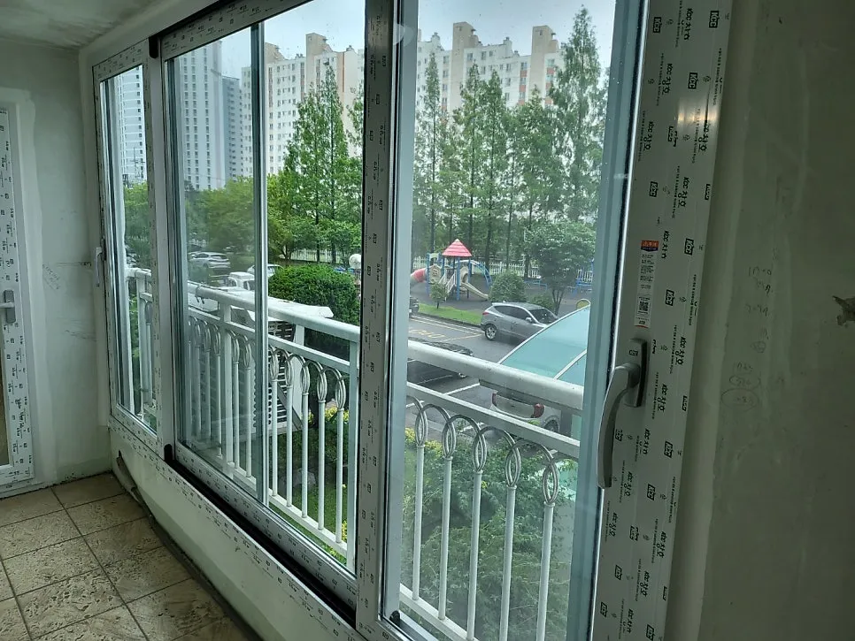 전남 목포  KCC 창호 시공 사진 5 — 시공 후 사진을 보실까요?