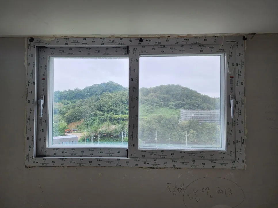 전남 보성 KCC 창호 시공 사진 8 — 시공 후 사진을 보실까요?