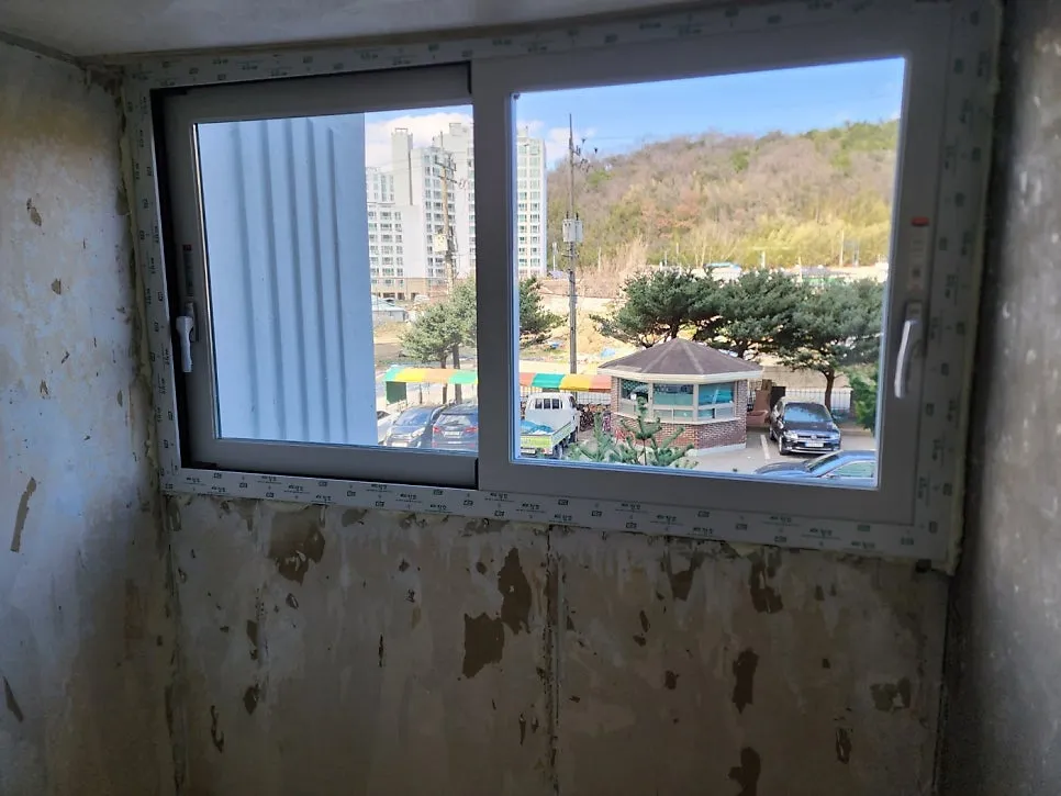 전남 담양  KCC 창호 시공 사진 2 — 시공 후 사진을 보실까요:)