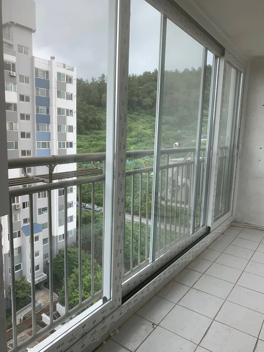 전남 목포 KCC 창호 시공 사진 2 — 시공 후 사진을 보실까요:)