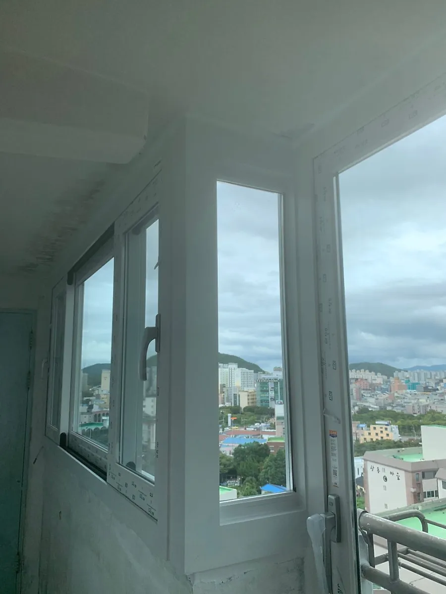 전남 목포 KCC 창호 시공 사진 3 — 시공 후 사진을 보실까요:)