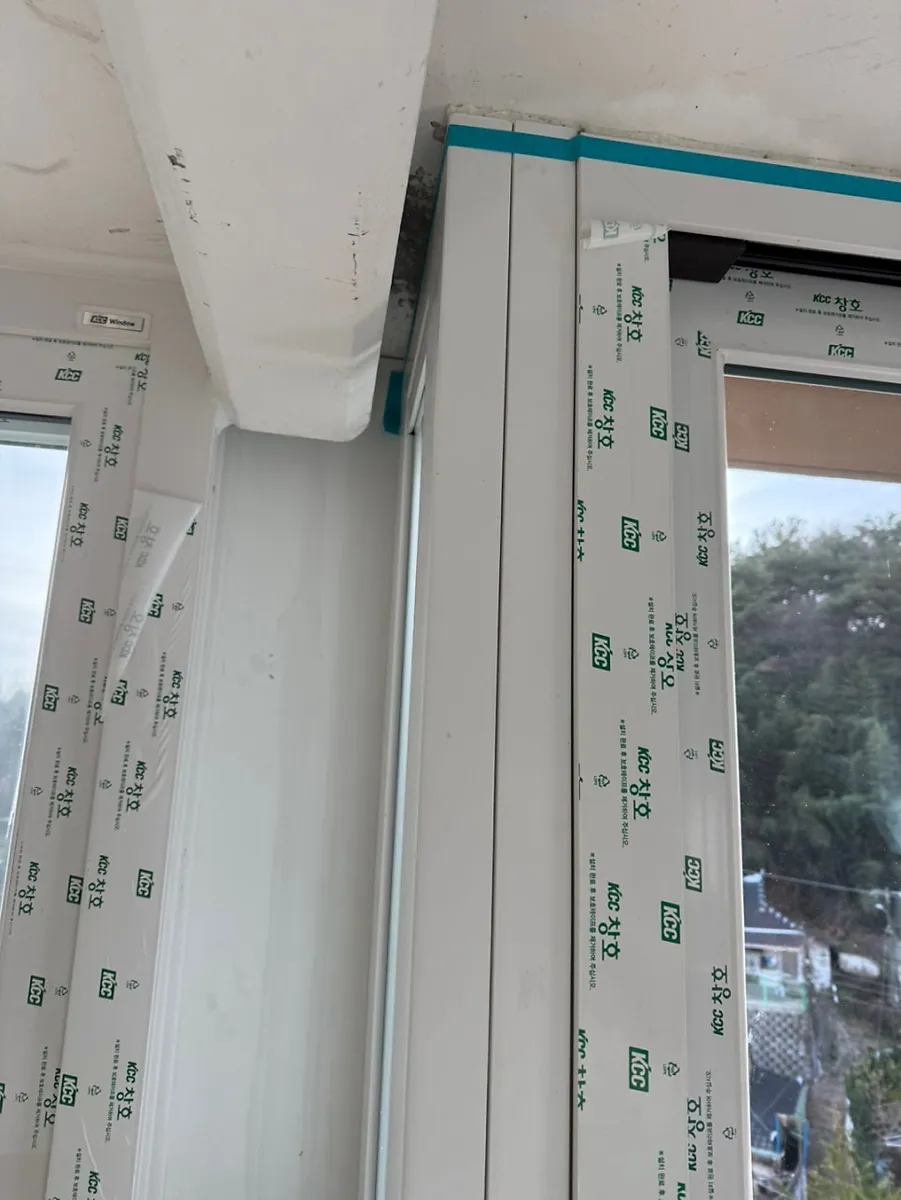 전남 보성 우산주공 KCC 창호 시공 사진 5 — 인테리어세대 시공 후기 함께 보실까요:)
