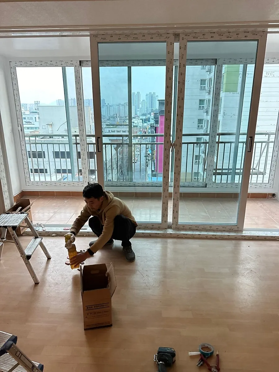 광주 북구 용봉동 KCC 창호 시공 사진 2 — 시공 후 사진을 보실까요 :)