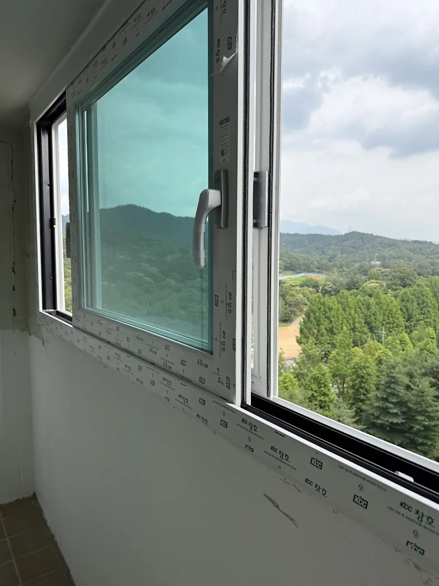 광주 북구 일곡동  KCC 창호 시공 사진 12 — 그럼 시공 사진부터 보고 설명드릴게요~!