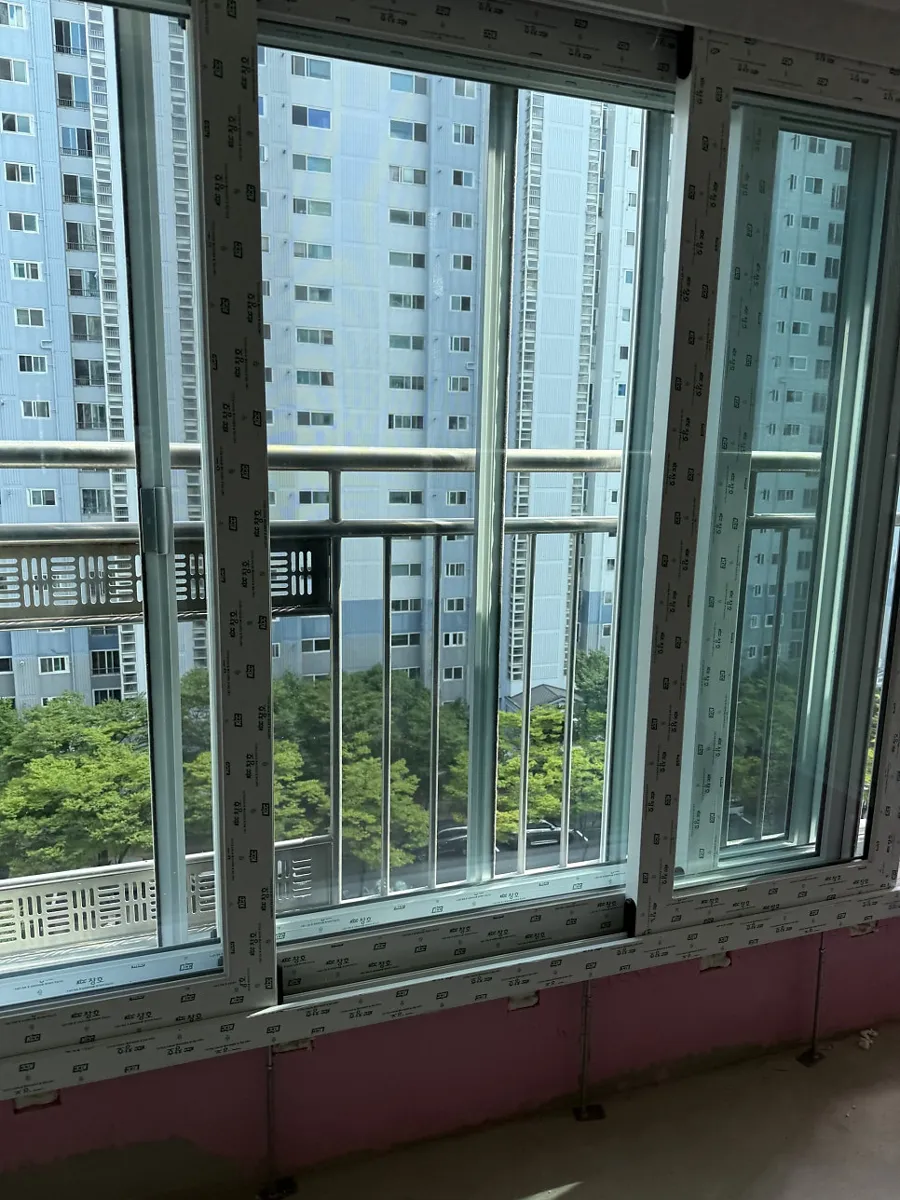 광주 남구 봉선동 포스코아파트 KCC 창호 시공 사진 8 — 시공후사진 먼저보실까요~